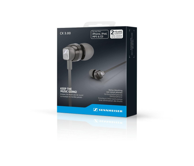 Sennheiser CX 3.00 czarny - 442891 - zdjęcie 2